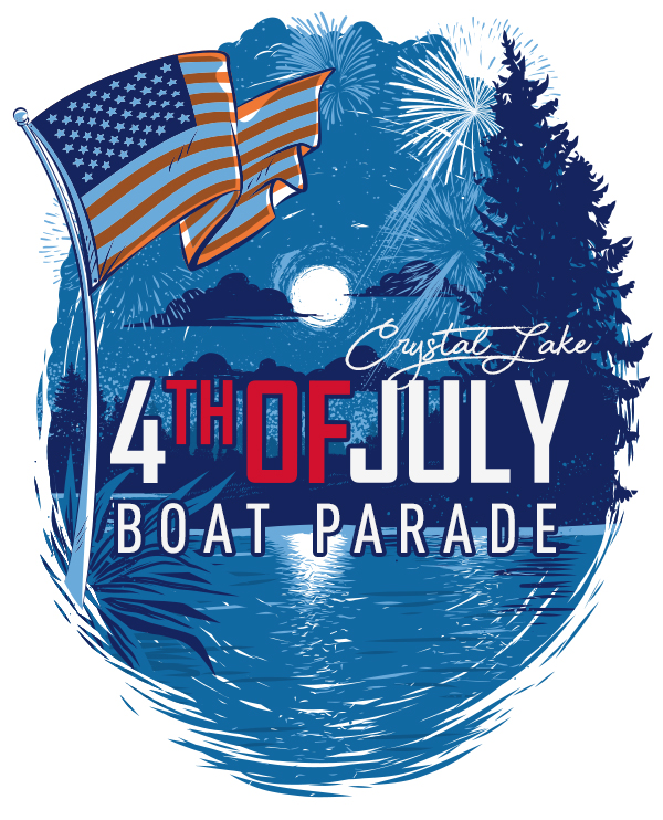 2021 4th of July Boat Parade Crystal Lake Improvement Association